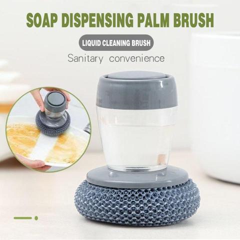 Kitchen Soap Dispensing Palm Brush ► Photo 1/6