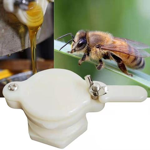 Durable Bee Honey Tap Gate Valve Reusable Beekeeping Pump Extractor Bottling Nylon Flow Port Beekeeping Equipment Hive Tools ► Photo 1/6