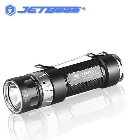 2022 NEW Jetbeam RRT01 Raptor Stepless Dimming EDC Tactical Flashlight with Micro-USB rechargeable 18350 battery ► Photo 1/6