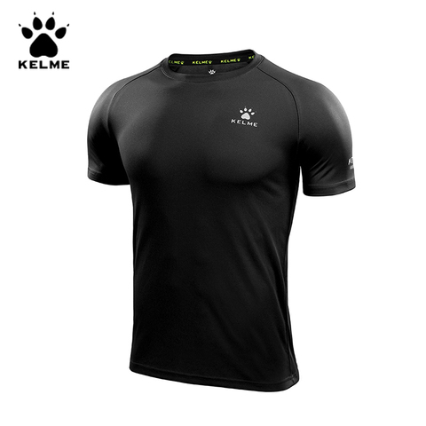 KELME Men's T-shirt Men Soccer Basketball Running Trainning Exercise Gym Quick  Dry Fitness Sportswear Breathable T Shirt 871002 - Price history & Review, AliExpress Seller - KELME Official Store