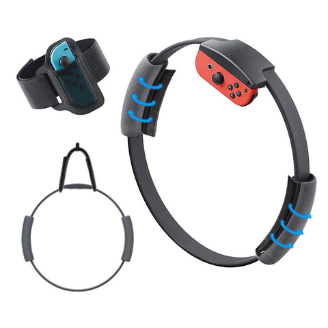 8PCS Lightweight Adjustable Wear Resistant Elastic Sport Strap Adjustable Leg Band For NS Switch Joy-Con Ring Fit Adventure Game ► Photo 1/6