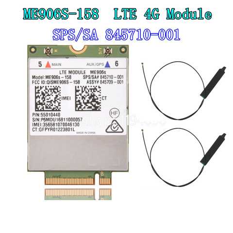 Mobile Broadband Card for HP LT4132 3G 4G LTE 150M HSPA + 4G Module Huawei ME906S ME906S-158 845710-001 845709-001 WDXUN ► Photo 1/5