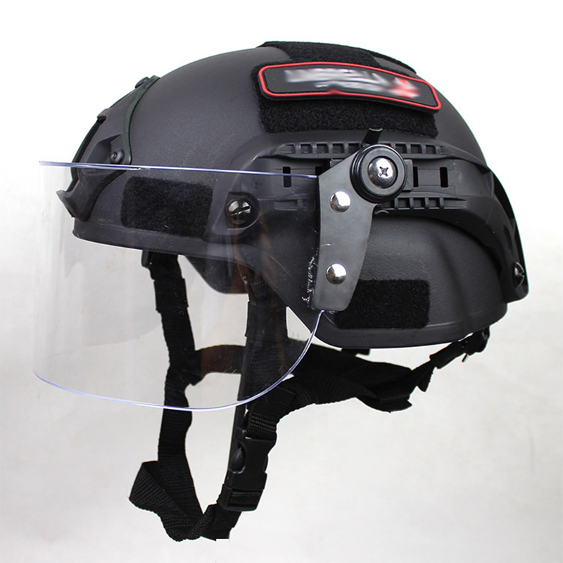 ABS Airsoft Swat Tactical Helmet with Protective Goggles Combat mich 2000 Helmet 