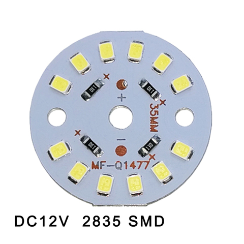 5pcs a lot DC12V 3W 6W 9W 12W 15W 18W LED lamp Bead High Power LED SMD2835 Chip Light Bulb Light Lamp Spotlight Down light Lamp ► Photo 1/3