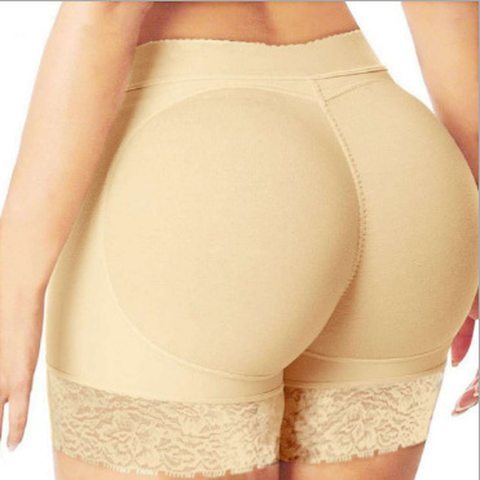 2022 New Women's Sponge Body Shaping  Buttocks Panties Pads Bodysuits Buttocks Underwear Liner Men Transsexual Buttock ► Photo 1/6