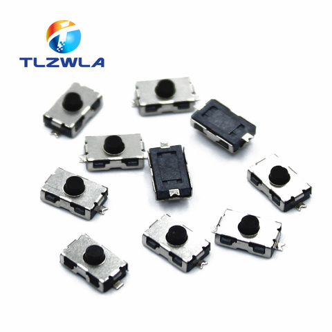 10PCS 3*6*2.5 NC Micro Switch Normally Closed 3*6 SMD Touch Silica Gel Button Keys Interrupteur 4*6 NC Soft Button SMD 3x6x2.5 ► Photo 1/4