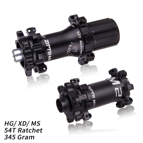 MTB Hubs M2 Ultralight 28 holes Straightpull Hub 54T Ratchet HG XD MS Micro spline Core fit 12 speed QR Thru Axle Bicycle Hub ► Photo 1/6