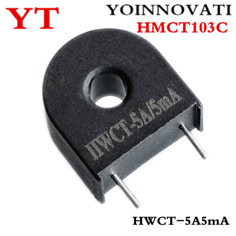 10 PCS  HMCT103C 5A/5MA Precision Micro Current Transformer Sensor Module 