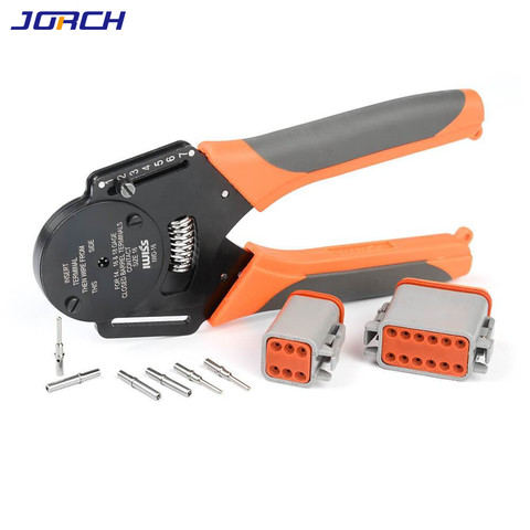 1 pcs IWD-16 Crimper Harley Cater piller Hand Tool for Deutsch connector Deutsch DT,DTM,DTP terminal w2 Pliers 18/16/14 AWG ► Photo 1/6