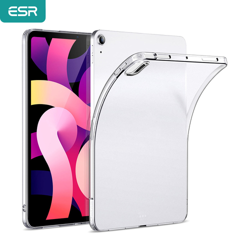 ESR Clear Case for 2022 iPad Air 4 iPad Pro 11''12.9 Inch Soft Flexible Cover Ultra Thin Air-Guard Protective Case for New Air ► Photo 1/6