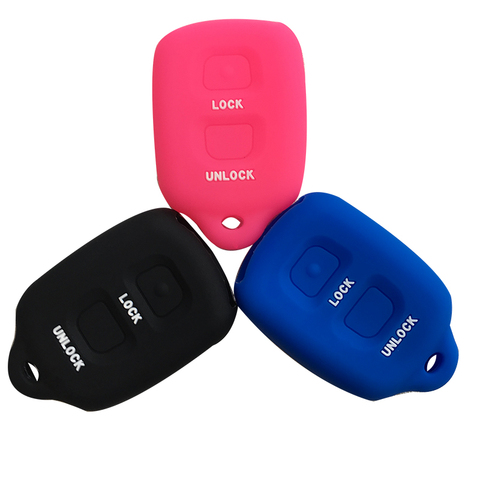 Key Cover for For Daihatsu Terios 2 Silicone Car Key Cover Protected FOB Shell Case for Avanza Rush Entry Remote Accessories ► Photo 1/6