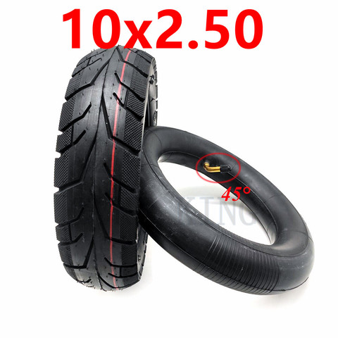 High Quality 10x2.50 Inner Outer Tyre 10*2.50 Pneumatic Wheel Tire for Electric Scooter Accessories ► Photo 1/6