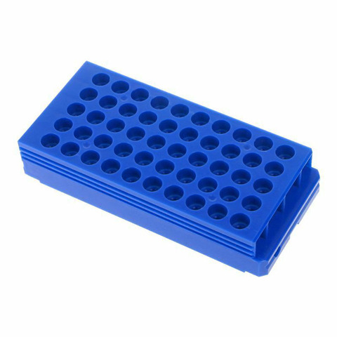 50 Holes Transparent Drill Bit Portable Tool Accessories Organizer PP Storage Box Milling Cutters Practical Drawer Type Holder ► Photo 1/6