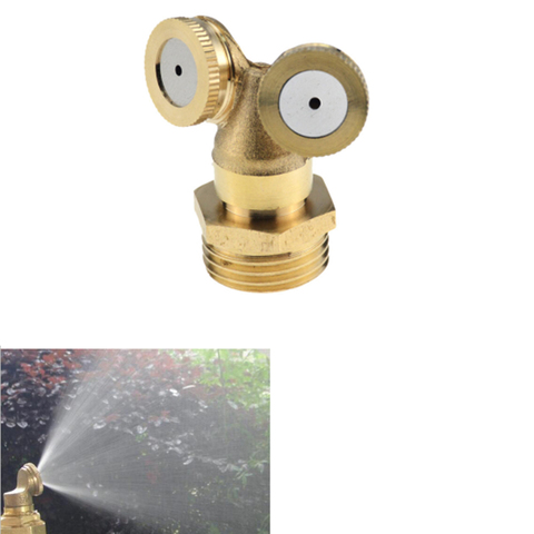 1/2inch Brass Agricultural Mist Spray Nozzle 180 Degree External Thread Garden Water Sprinkler Irrigation Spray Nozzle ► Photo 1/5