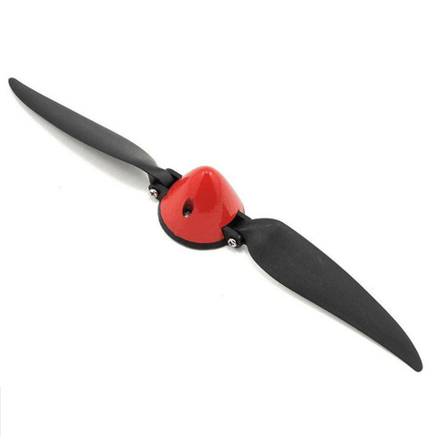 2PCs 1060 Folding Propeller+Spinner Volantex forPhoenix V2 759-2 RC Airplane Parts  10x6 Foldable Propeller With 4mm Spinner ► Photo 1/5