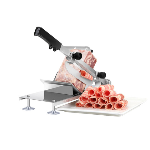 Automatic Feed Meat Lamb Slicer Home Meat Machine Commercial Fat Cattle Mutton Roll Frozen Meat Grinder Planing Machine ► Photo 1/6