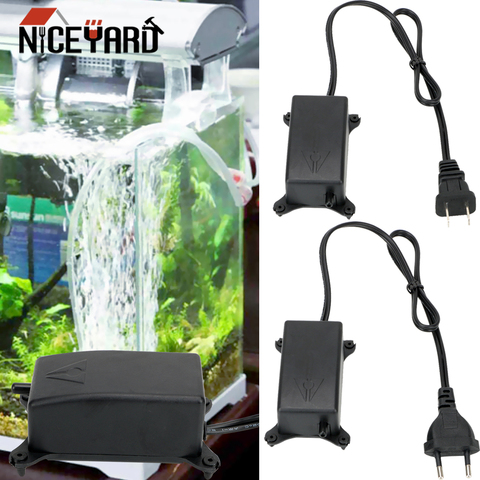 NICEYARD Ultra Low Noise Aquarium Air Pump Fish Tank Mini Air Compressor Oxygen Pump Aquarium Fish Tank Oxygen Pump ► Photo 1/6