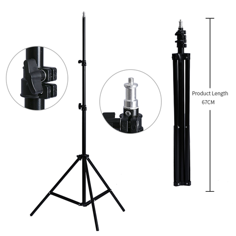 Professional Adjustable 2m(79inch) Light Stand Tripod With 1/4 Screw Head For Photo Studio Flashes Photographic Lighting Softbox ► Photo 1/6