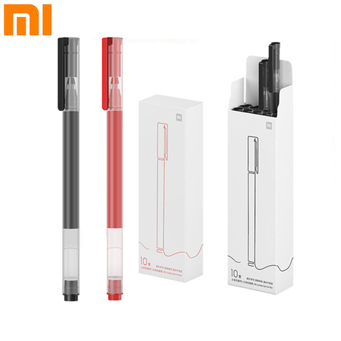 Xiaomi Mijia Super Durable Writing Sign Pen 0.5mm bullet pen black pen Signing Pens Smooth Switzerland Refill Red Black Ink Pen ► Photo 1/6