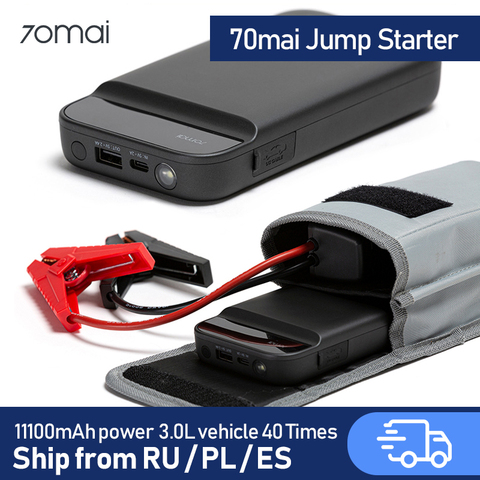 70mai Jump Starter 70 Mai car Jump Starter Battery Power Bank With Bag Jumpstarter Auto Buster Car Emergency Booster ► Photo 1/6