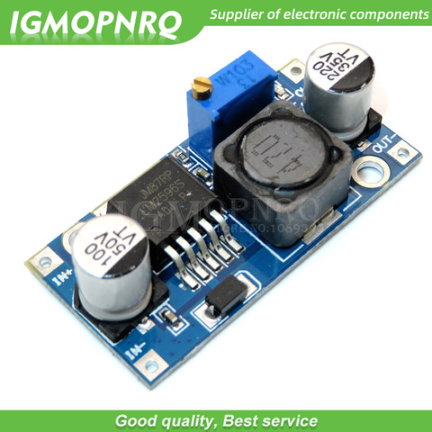 Ultra-small LM2596  supply module DC / DC BUCK 3A adjustable buck module regulator ultra LM2596S 24V switch 12V 5V 3V ► Photo 1/1