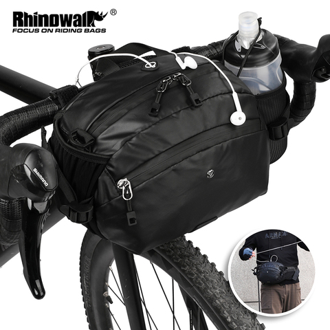 Rhinowalk  bike bag handlebar bag Bicycle Bags Waterproof Multifunction Portable Shoulder Bag Cycling Bag Bike Accessorie 2022 ► Photo 1/6