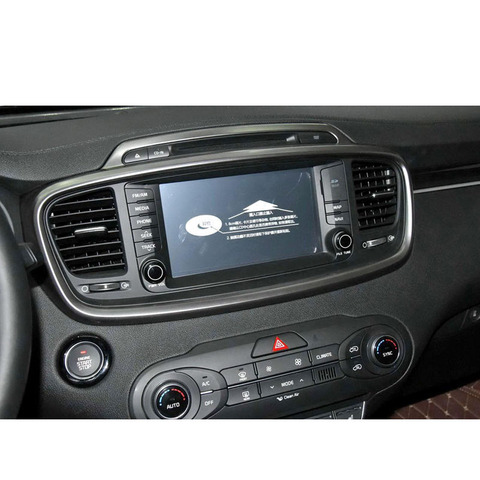 lsrtw2017 car GPS navigation protective toughened tempered film for kia sorento 2010 2011 2012 2013 2014 2015 2016 2017 2022 LCD ► Photo 1/5