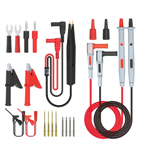 Cleqee Multimeter probe  probes replaceable needles test leads kits probes for digital multimeter cable feeler for multimeter ► Photo 1/6