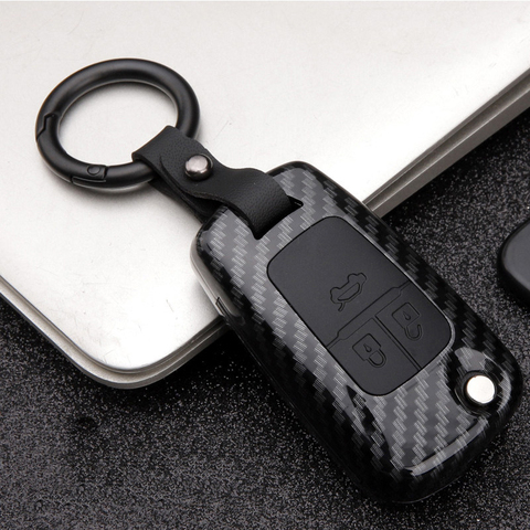 ABS+Silicone Car Key Case Cover For Chevrolet Chevy Cruze Trax Aveo Trax Opel Astra Corsa Lova Epica 2022 Accessories Car Stying ► Photo 1/6