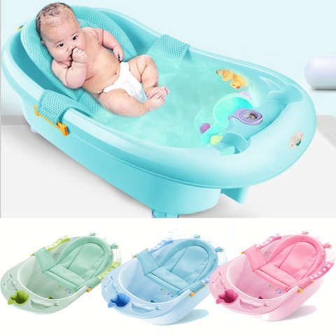 QWZ Baby Bath Net Tub Security Support Child Shower Care for Newborn Adjustable Safety Net Cradle Sling Mesh for Infant Bathing ► Photo 1/6