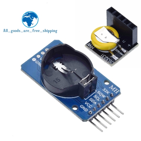 DS3231 AT24C32 IIC Module Precision Clock Module DS3231SN Memory module DS3231 mini module Real Time 3.3V/5V For Raspberry Pi ► Photo 1/6