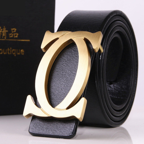 Genuine Leather Belt Women Brand Luxury 2022