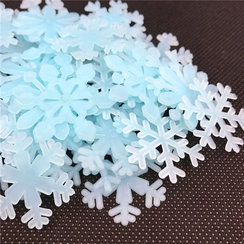 50PCS/Set Colorful Luminous Snowflake Wall Stickers Glow In The Dark Decal for Kids Baby Rooms Bedroom Christmas Home Decoration ► Photo 1/6