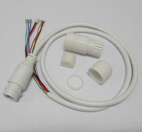 2pcs CCTV POE IP network Camera PCB Module video power cable, 60cm long, RJ45 female connectors with Terminlas ► Photo 1/1