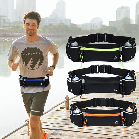 New Sports Bag Running Waist Bag Belt Pocket Jogging Portable Waterproof Cycling Bum Waistbag Men Women Fashion Travel Sport Bag ► Photo 1/6