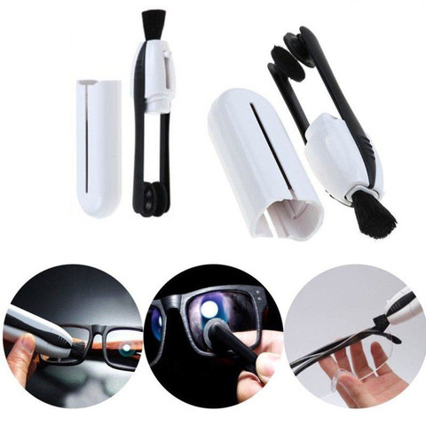 New glasses Lens cleaner eyewear eyeglass cleaning Limpiador Wipe tool Sunglass Clean Brush Dust remover Glasses care device ► Photo 1/6