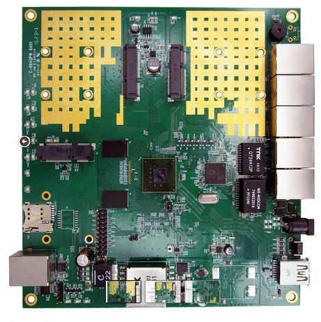 Compex WPQ864 Atheros IPQ8064 ARM 1.4GHz CPU ARMv7a 256MB CompexWRT OpenWRT 1.4GHz embedded motherboard supports 802.11ac Wave 2 ► Photo 1/2
