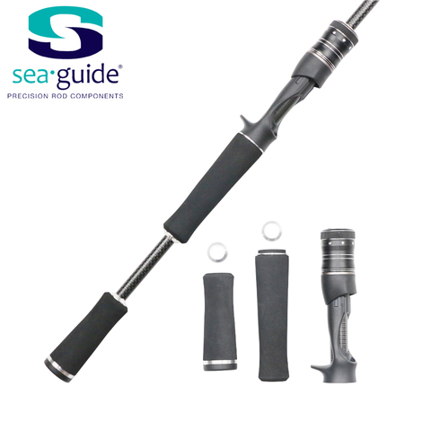 SeaGuide 1Set 67.6g Casting Reel Seat EVA Handle Kit Lure Rod Bass Fishing Rod DIY Fishing Rod Component Pole Accessory Repair ► Photo 1/6