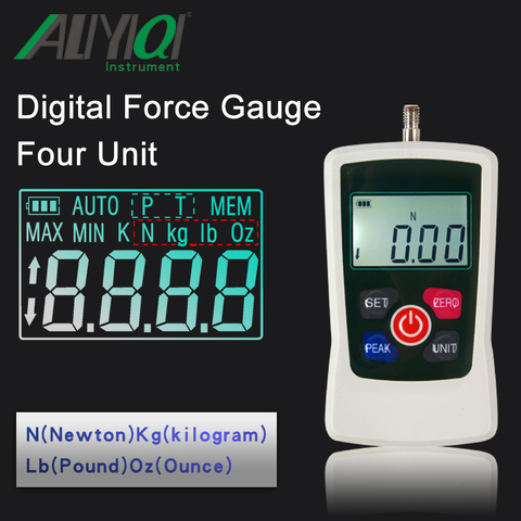 2-200N Digital Force Gauge  Push Pull Gauge Portable Push Pull Tester Measuring Instrument Dynamometer Force Test Equipment ► Photo 1/5