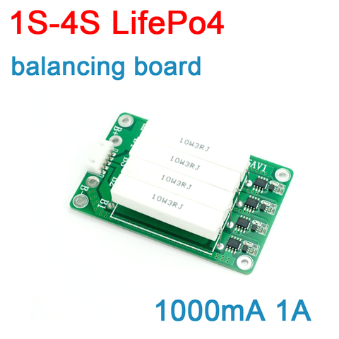 1S 2S 3S 4S Lifepo4 battery balancing board 1000mA 1A current 12V lithium iron phosphate Balance ► Photo 1/4