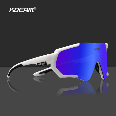KDEAM New 2022 Technical Sports Men's Sunglasses Polarized Hard Coated Scratch-resistant Glasses Optical Lens Are Wearable KD714 ► Photo 1/1