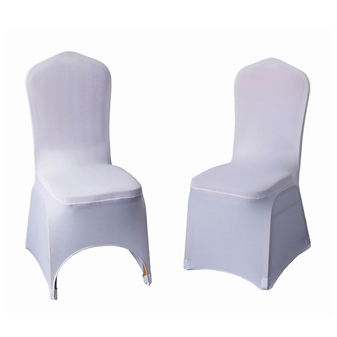 Black Extra Thicker Spandex Chair Covers For Wedding Events Party Decoration High Quality Stretch Elastic ► Photo 1/6