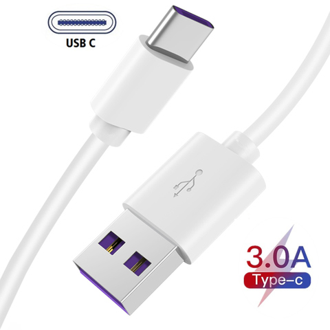 Fast Charging USB C Cable Data Cord Charger for Xiaomi mi9t Sony Xperia L1 L2 XZ XZ1 XZ2 Premium X Compact XA1 Plus XA2 Ultra ► Photo 1/6