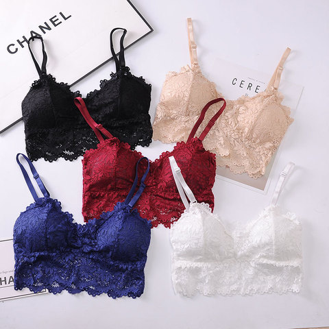 Seamless Padded Bras Push Up Brassiere Women Soild Color Bra