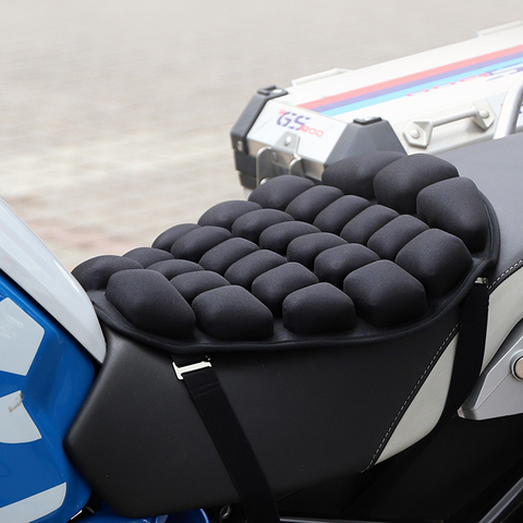 2022 New Motorcycle Seat Cushion Pressure Release Comfortable Seat Cushion Inflatable Air Cushion Cooling Buck Seat Cushion ► Photo 1/6