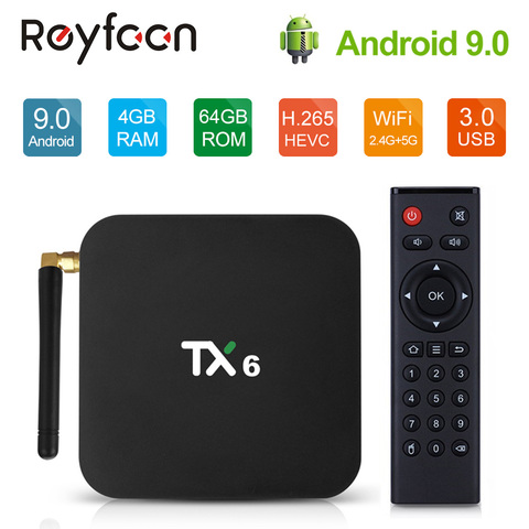 X96 Max Plus Smart TV Box Amlogic S905X3 Android 9.0 Quad Core 4G 32G  2.4G/5G Dual WiFi BT4.0 4K HDR Box USB 3.0 LAN 1000M : Electronics 