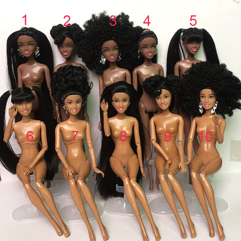Kids Gift 30CM African Black Doll Moveable Joint Body Doll Toys For Girls ► Photo 1/1