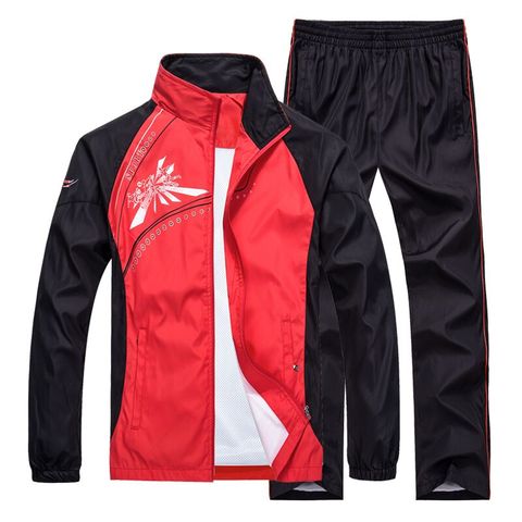 2022 NEW Tracksuit Men Plus Size 4XL Spring Autumn Two Piece Clothing Sets Casual Track Suit Sportswear Sweatsuits ► Photo 1/5