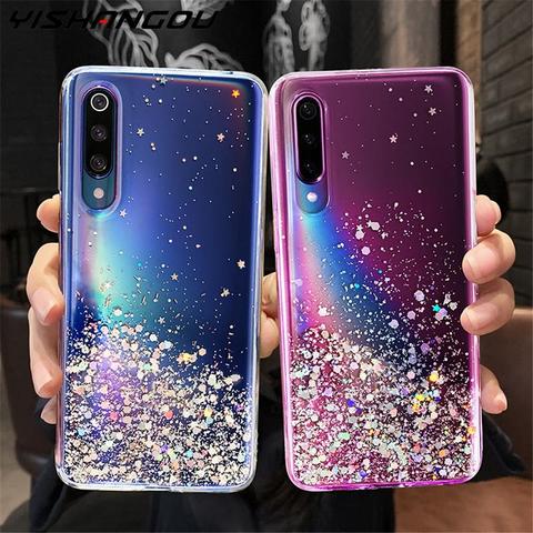 Glitter Phone Case for samsung galaxy NOTE 10 Lite Silicone Soft