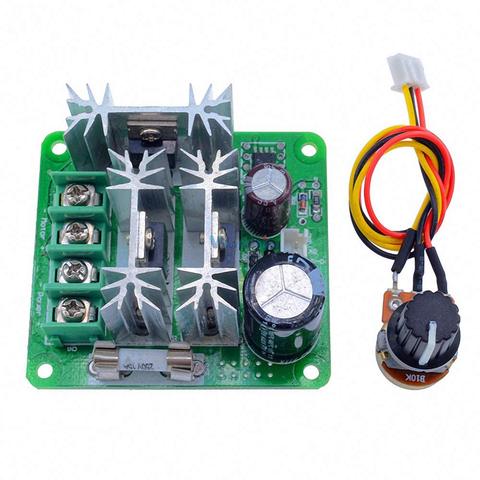 DC 6-90V 15A Pulse Width PWM Motor Speed Controller Switch Drehzahlregler Schalter 6V-90V ► Photo 1/6